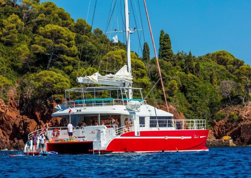 location-day-charter-rental-maxi-catamaran-s-y-red-cat-Cannes