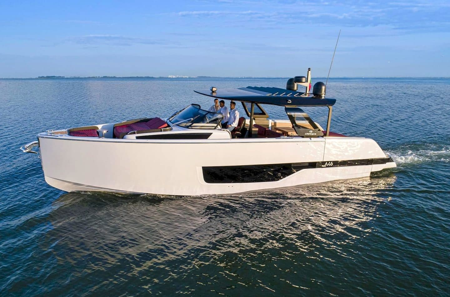 M/Y CRANCHI A46 WHITE | Charter with Arthaud Yachting day-charter-yacht-rental-m-y-Cranchi_A46_White